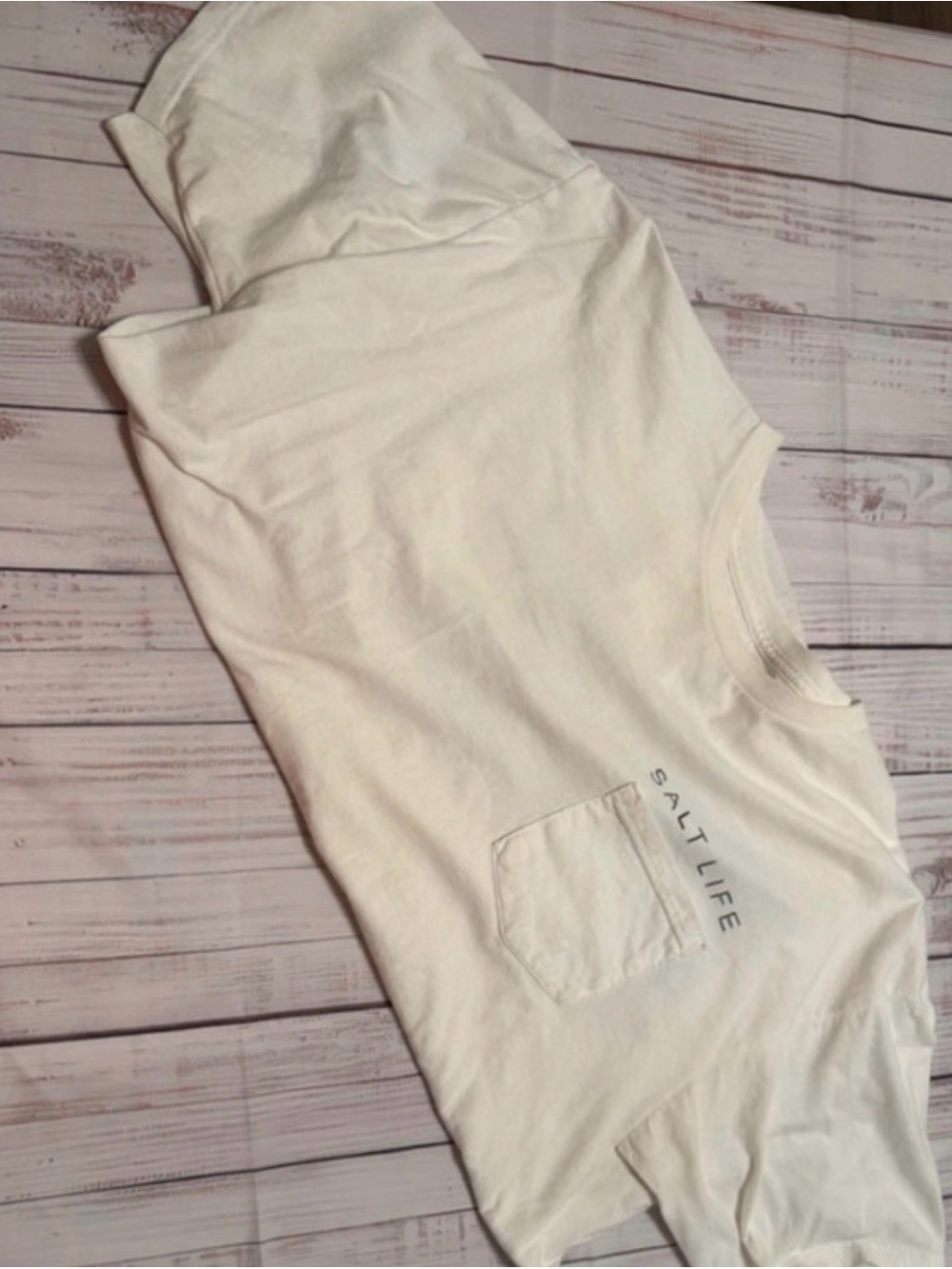 Salt Life Off White T-Shirt